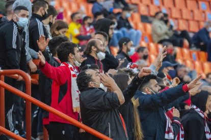 Els aficionats del Nàstic.