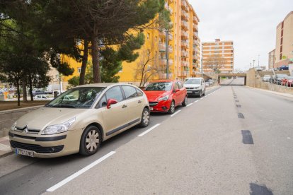 La calle N ha incorporado zona blanca sin eliminar carriles.