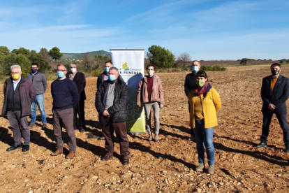 Els alcaldes asseguren que els parcs fotovoltaics malmeten el paisatge de la comarca.