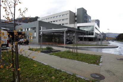 Exterior del Hospital Vital Álvarez Buylla de Mieres.