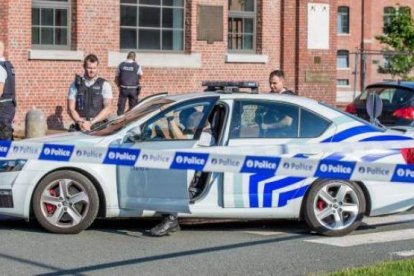 Agentes de la Policía Belga