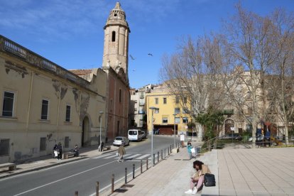 La denominada 'puerta de San Francesc' de Valls, un espacio que se quiere transformar urbanísticamente.