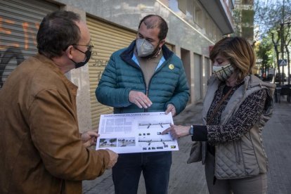 La calle Orosi, es una de las puertas de entrada a la ciudad de la estación de ferrocarril.