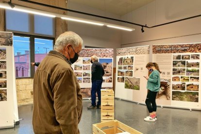 La exposición en la Bisbal.