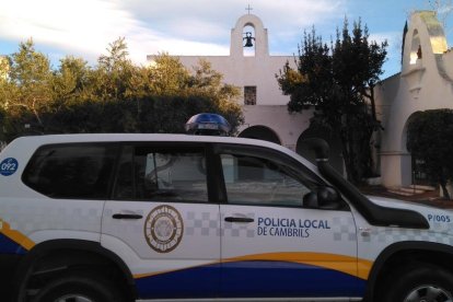 Una vehicle de la Policia Local de Cambrils.