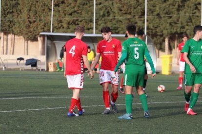 Imagen de un partido del Juvenil A.