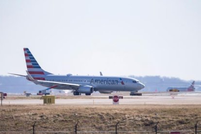 Un avión similar al accidentado, en una imagen de archivo.