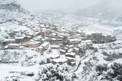 Imatge de la Bisbal de Falset, un dels municipis amb problemes de subminstrament elèctric.