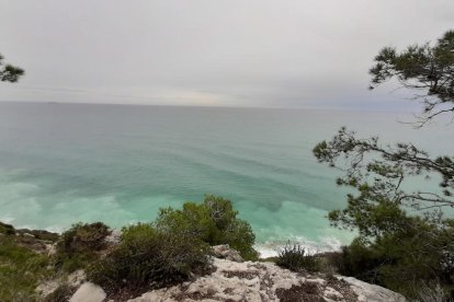 Imatge del litoral des de la zona de la Talaia a Salou.