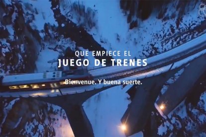 Imagen de la campaña de Renfe.