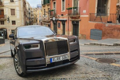 imatge del making of de la campanya de Rolls Royce a Tarragona