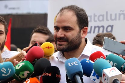 El presidente de Sociedad Civil Catalana (SCC), Fernando Sánchez Costa.