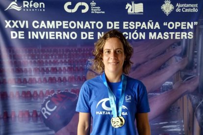 La bicampiona Gemma Zapater.