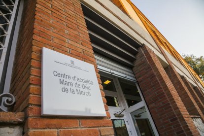 Imatge d'arxiu de l'entrada del centre d'acollida Mare de Déu de la Mercè, al Camí de la Cuixa.