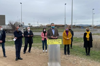 Maragall, Vilalta, Ricomà, Sans  i Llauradó a Montblanc.