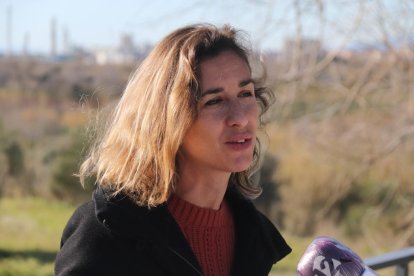 La cap de llista de la CUP per Tarragona a les eleccions del 14-F, Laia Estrada.