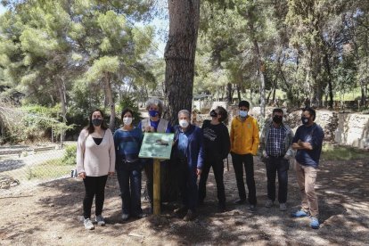 Presentació del Sender dels Ratapatxets, aquest dimarts a Altafulla.