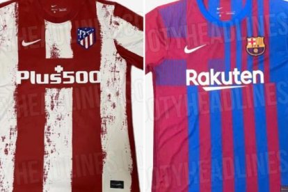 Así serán las camisetas.