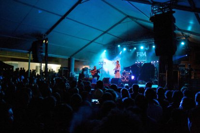 Un concierto durante una de las ediciones pasadas de la Feria de Música a la Calle.