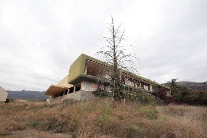 La nave de la antigua nave de Valira en Alforja (Baix Camp), abandonada desde hace diez años