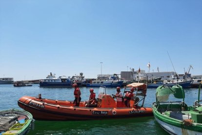 Imatge d'arxiu de la LS Calipso que ha participat en el rescat de la noia accidentada.