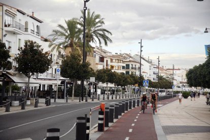 Imatge del passeig martím de Cambrils.