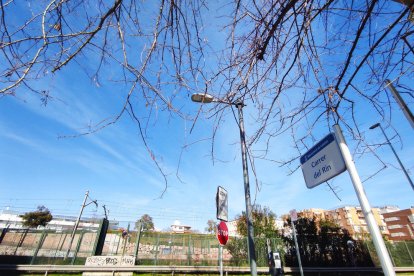 Imagen de la calle Nin donde se construirá un nuevo paso subterráneo.