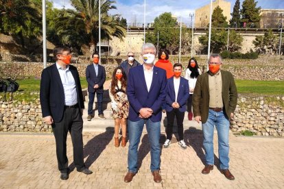 Imatge de Matías Alonso al parc de l'Amfiteatre de Tarragona.