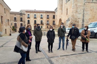 Imagen de la visita a Santes Creus.