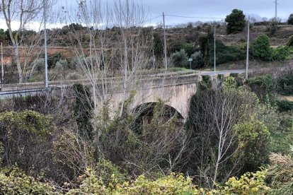 Imagen del estado actual del puente.