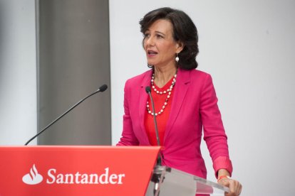 La presidenta del grupo Santander Ana Patricia Botín, en una imagen de archivo.