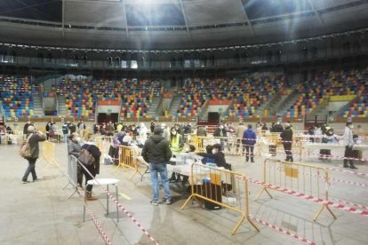 Meses electorals ubicdes a l'interior de a Tarraco Arena Plaça.