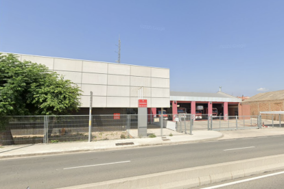 Imatge d'arxiu de la carretera davant del Parc de Bombers de Tarragona.