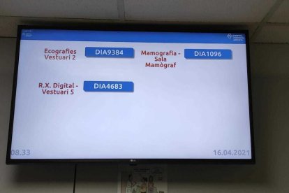 L'equip de control informatitzat de les cues a consultes externes ha començat a ser operatiu aquest divendres 16 d'abril.