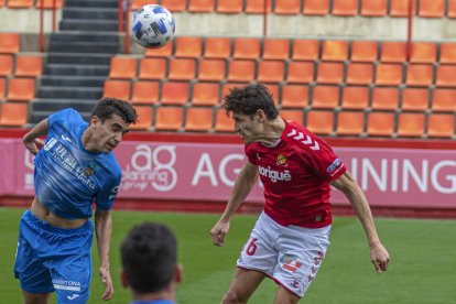 Fran Miranda, durant el Nàstic-Lleida.