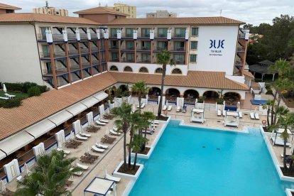 Instalaciones del hotel Tui Blue Isla Cristina, que ha lanzado para este verano una oferta que consiste en que una persona se alojará gratis dos meses.