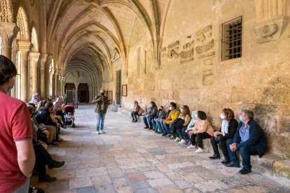 Imatge d'una de les visites que va dur a terme Itinere aquest passat cap de setmana a la Catedral.