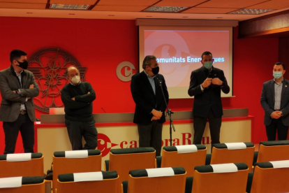 Un acto en la Cámara de Comercio de Reus.