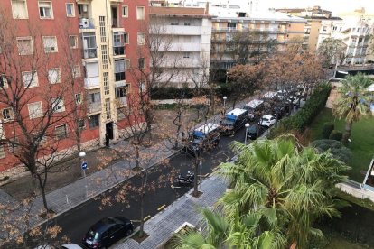 Efectius dels Mossos d'Esquadra durant l'operatiu a Salou.