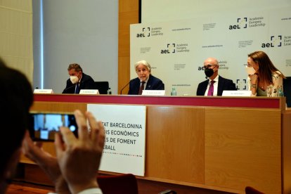 Presentació de l'Acadèmia Europea Leadership a la seu de Foment del Treball.