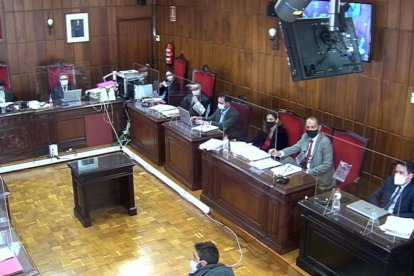 Captura de pantalla de la declaració de Joaquín, un dels acusats del crim del Montmell.