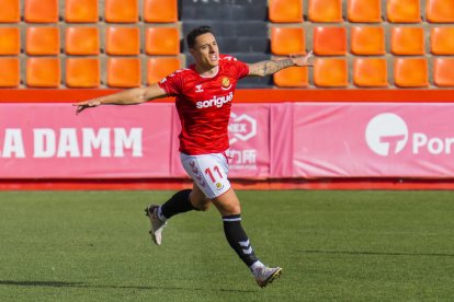 Pol Ballesteros va tornar a marcar i ho va fer per anotar el gol de la tranquil·litat, el segon del Nàstic en una nova jornada per a recordar.