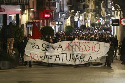 Imatge de la manifestació a Reus.