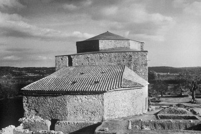 El conjunt arqueològic de Centcelles, dins del terme municipal de Constantí.