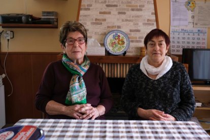 Dolors Anglès y Jaumina March, dos de las participantes en el proyecto.