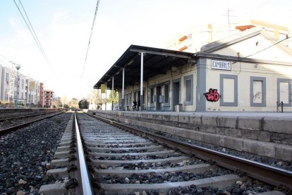 Imatge d'arxiu de l'antiga estació de Cambrils.