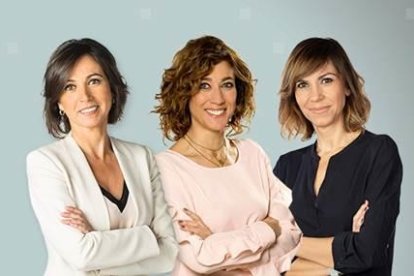 Lídia Heredia, Helena Garcia Melero i Cristina Puig seran les encarregades de presentar les campanades a TV3.