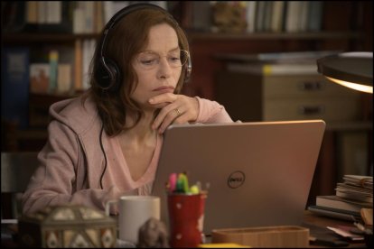 Isabelle Huppert actúa en el filme 'Mamá María'.