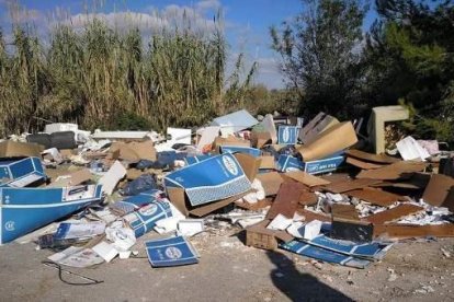 Un abocador a Tarragona.