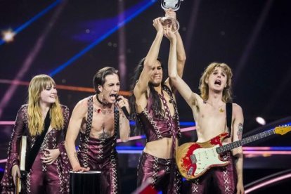 La banda italiana Maneskin guanya Eurovisión 2021